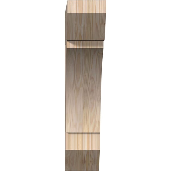 Thorton Slat Smooth Bracket, Douglas Fir, 5 1/2W X 22D X 26H